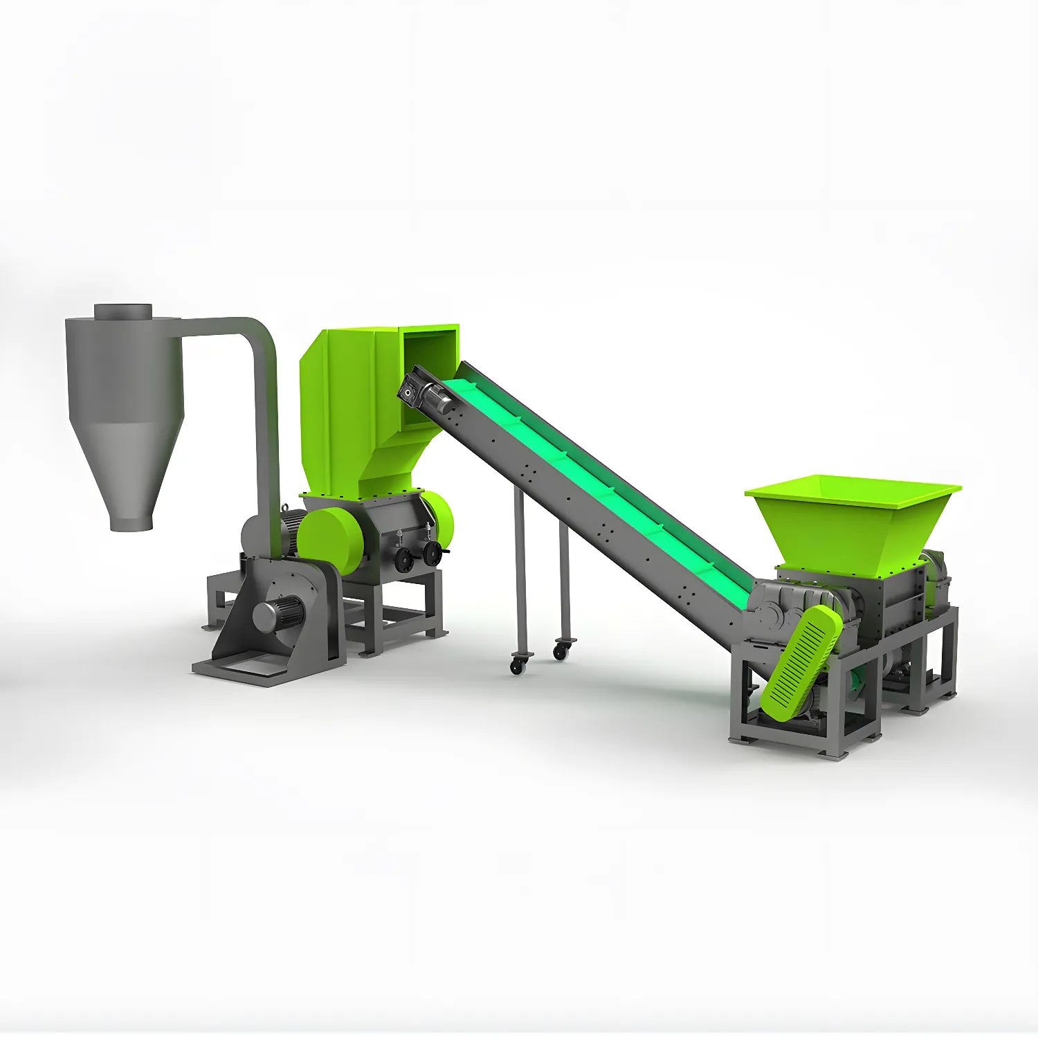 Plastic Shredder and Granulator