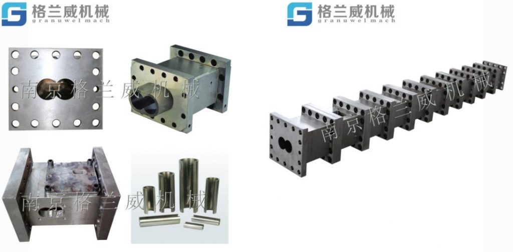 Components of Co-rotating Twin Screw Extruder 1