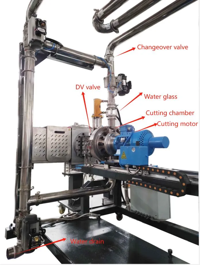 Assembly Drawing of UWP Underwater Pelletizer