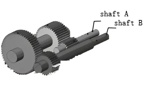 extruder gear box shaft