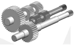 extruder gear box shaft