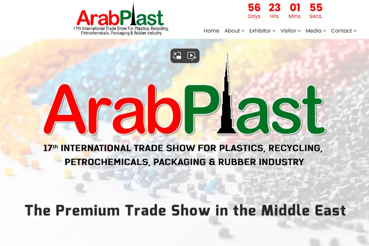 Arab Plast 2025 in Dubai, United Arab Emirates